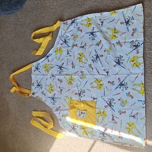 Dr suess apron. for Dr.suess week at schools handmade has some hanging threads